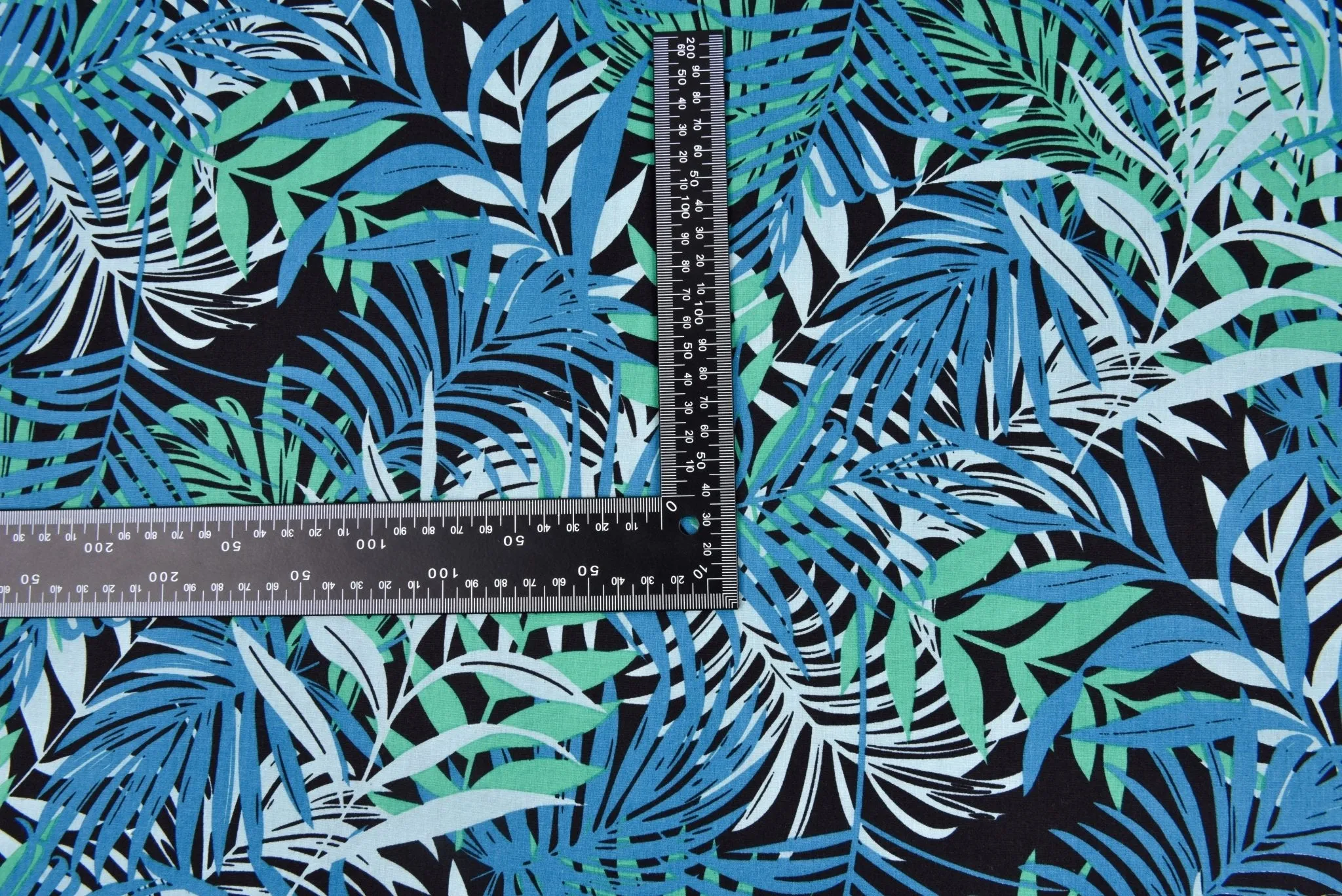 100% Cotton Loom Line Palm trees Fabric -182