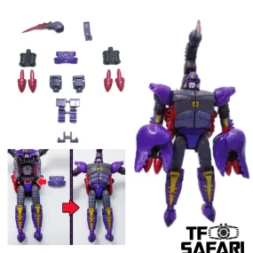 115 Workshop YYW-15 YYW15 Weapon Set & Upgrade Kit for WFC Kingdom Deluxe Predacon Scorponok Upgrade Kit