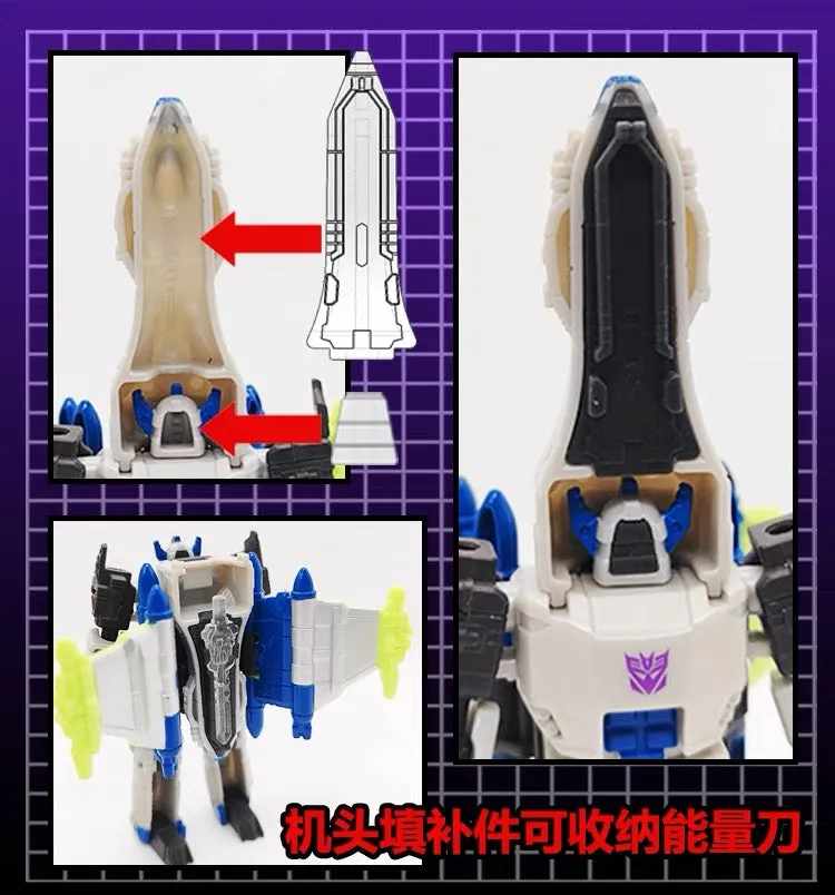 115 Workshop YYW-46  YYW46 Upgrade Kit for Legacy United Core Class Energon Universe Megatron Upgrade Kit