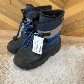 3M Thinsulate - Kid's Winter Boots: Black/Blue/Grey-children-11T