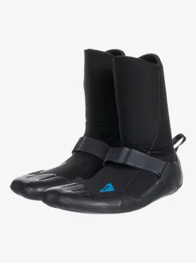 5mm Swell Round Toe Wetsuit Boots - True Black