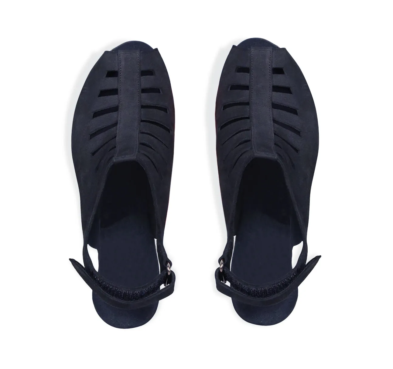 ABBY - NAVY NUBUCK