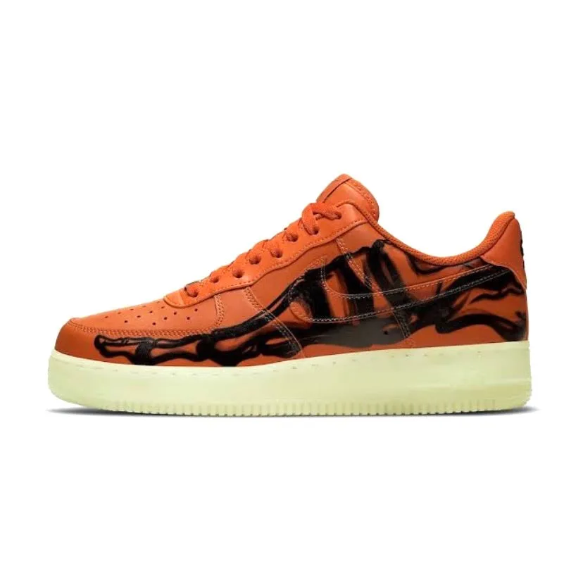 Air Force 1 Low Skeleton Starfish Orange White Black