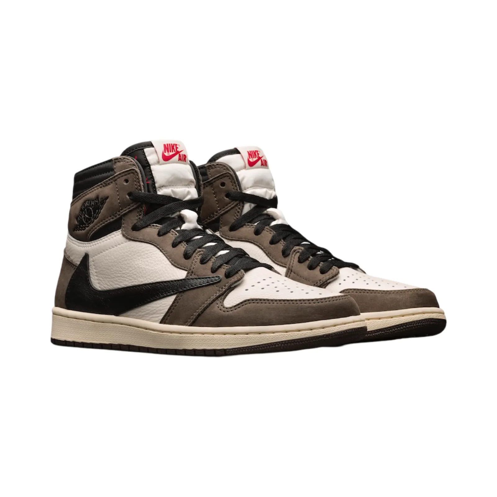 Air Jordan 1 High Retro Travis Scott Mocha Black University Red