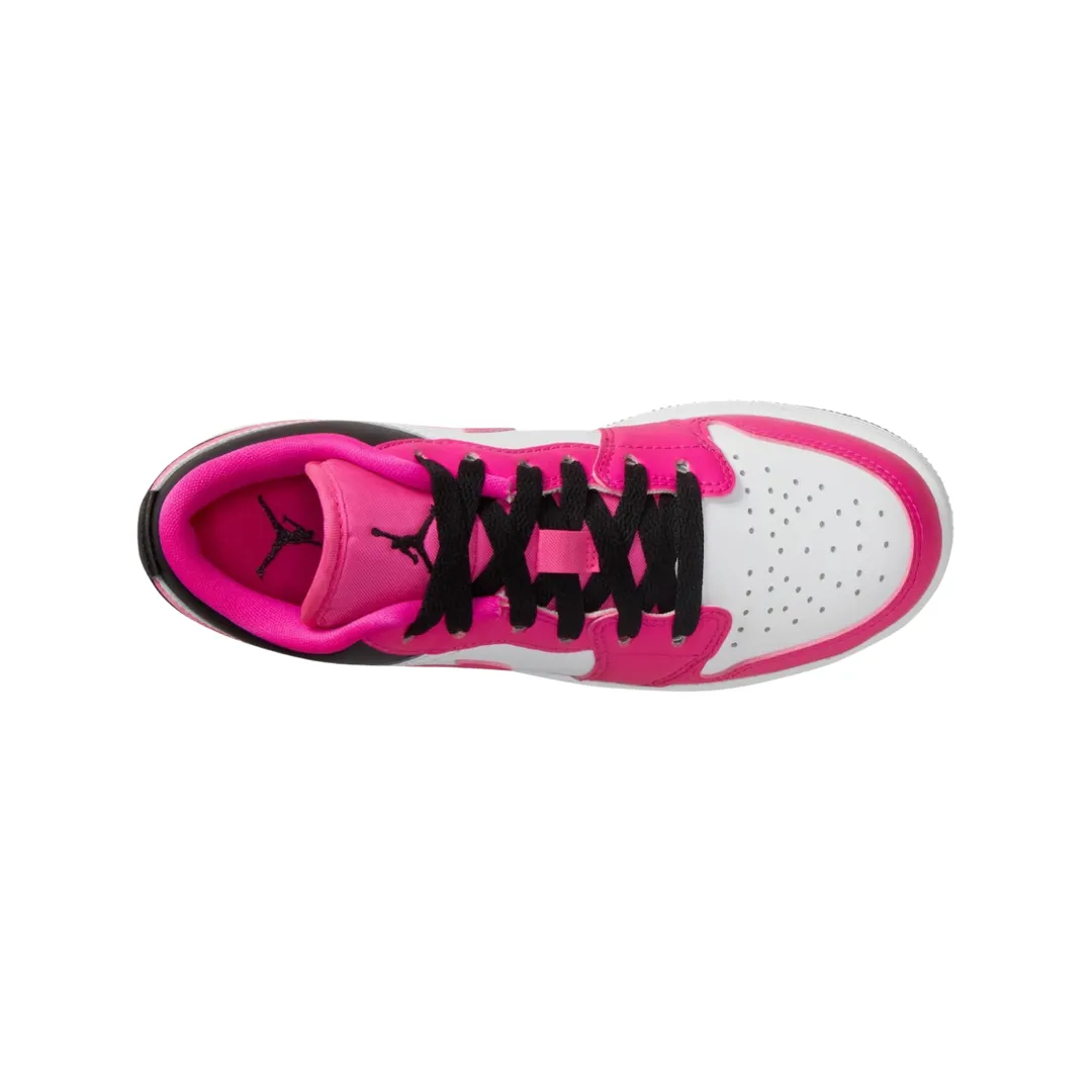 Air Jordan 1 Low GS Fierce Pink Black White