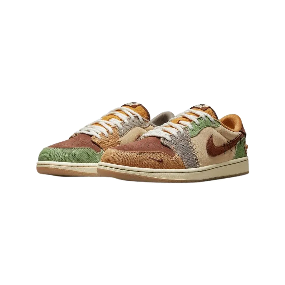 Air Jordan 1 Low OG Zion Williamson Voodoo Flax Muslin Fuana Brown