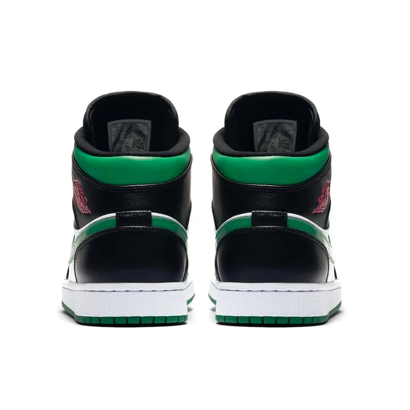 Air Jordan 1 Mid Green Toe