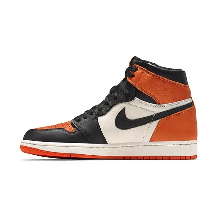 Air Jordan 1 Retro Shattered Backboard Black Starfish Sail