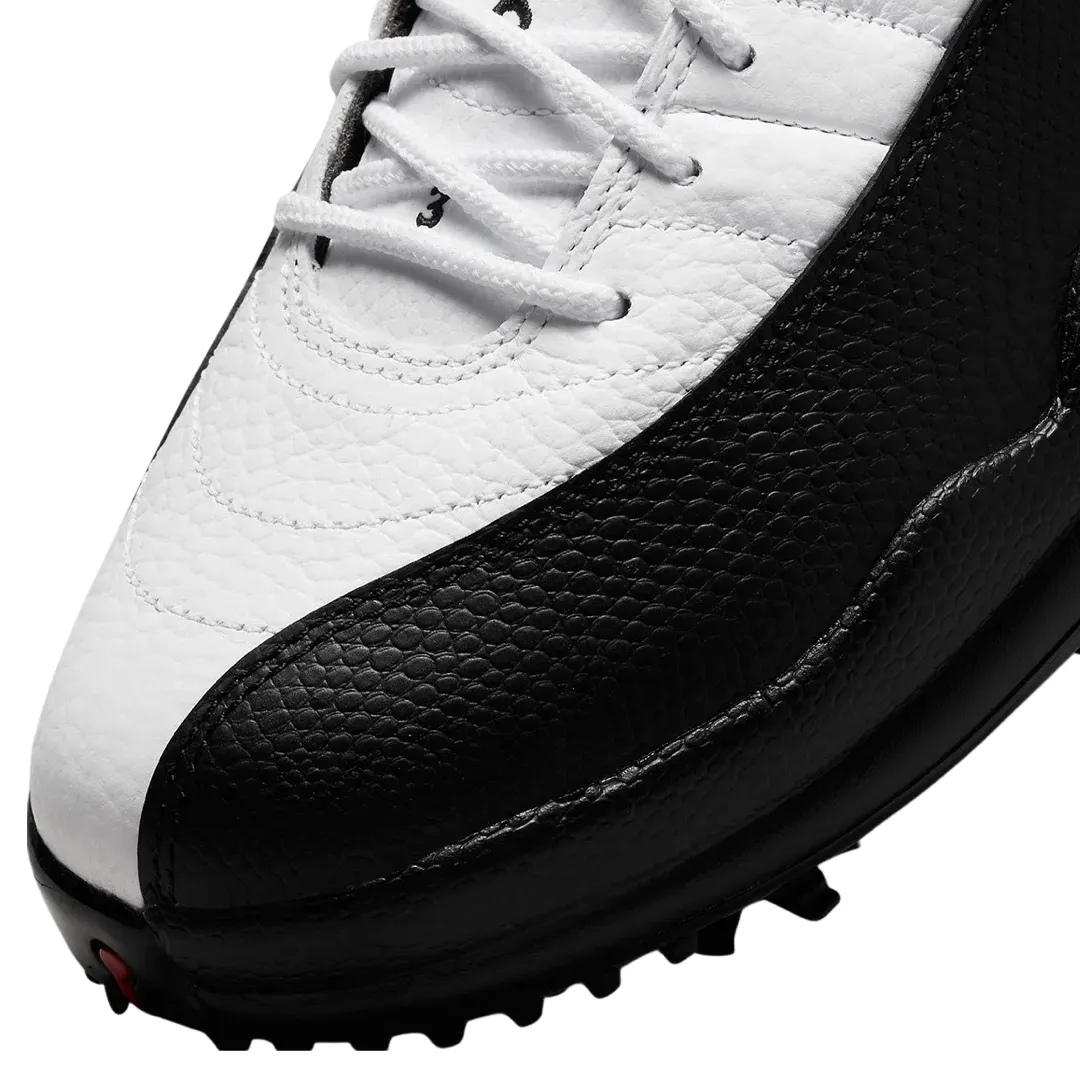 Air Jordan 12 Retro Low Golf Taxi White Black Taxi