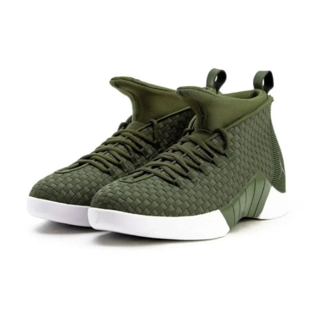 Air Jordan 15 Retro PSNY Woven Olive