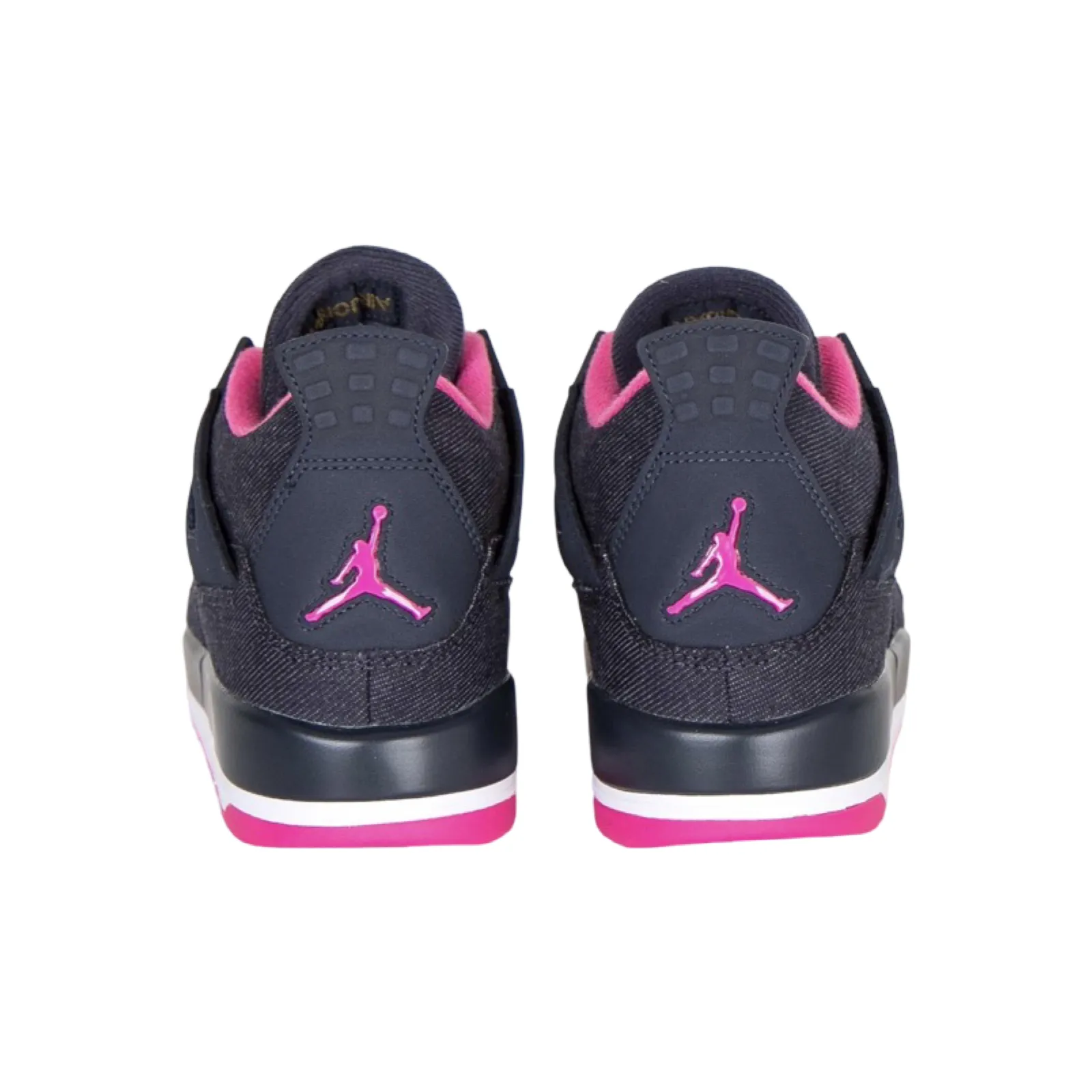 Air Jordan 4 GS Denim Dark Obsidian Metallic Gold Pink