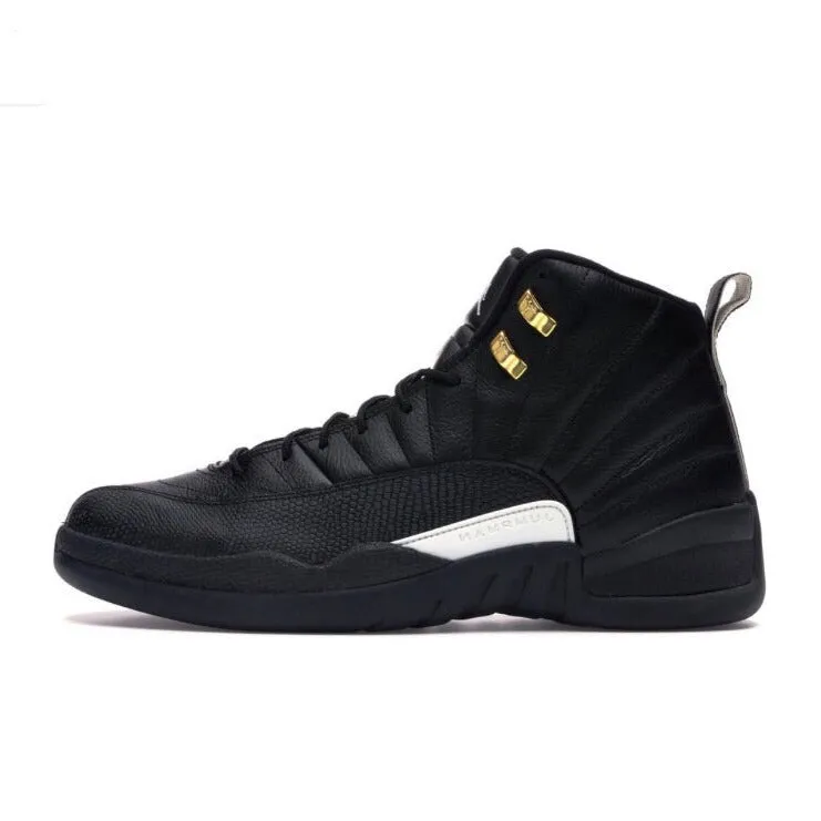 Air Jordan XII retro "Master" Black White Metallic Gold