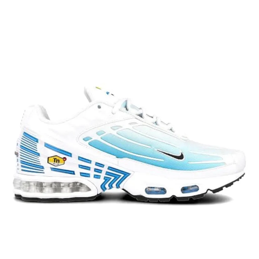 Air Max Plus III White Black Laser Blue By Nike