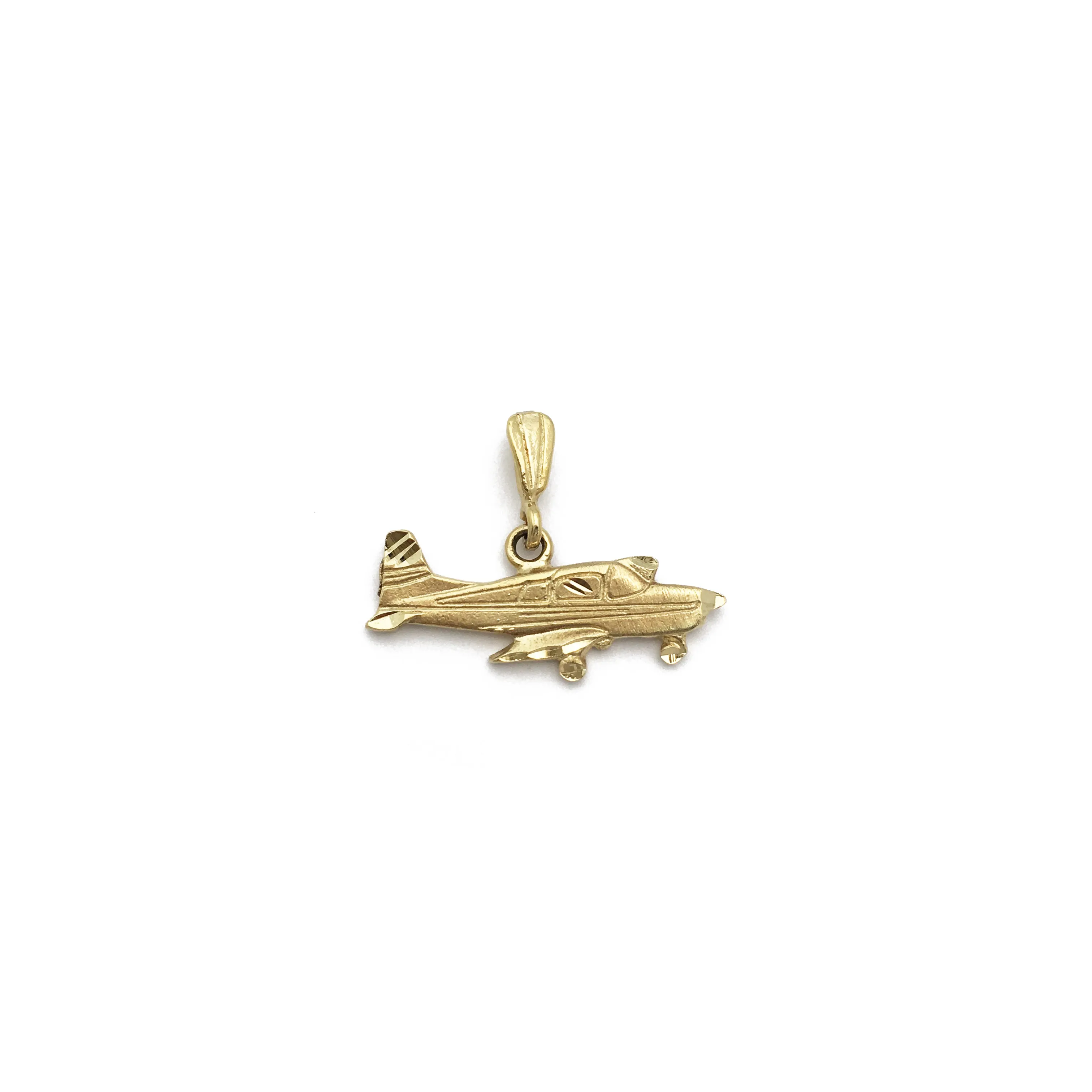 Aircraft Pendant (14K)