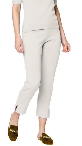 Alice Milano-Knit Slim Leg Pants; Beige