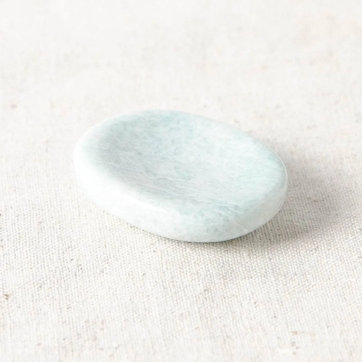 Amazonite Crystal Worry Stone by Tiny Rituals