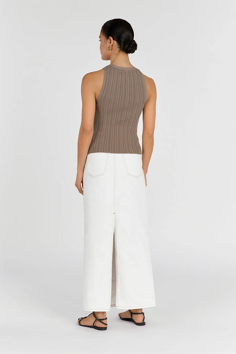 ANDERS LATTE KNIT TANK