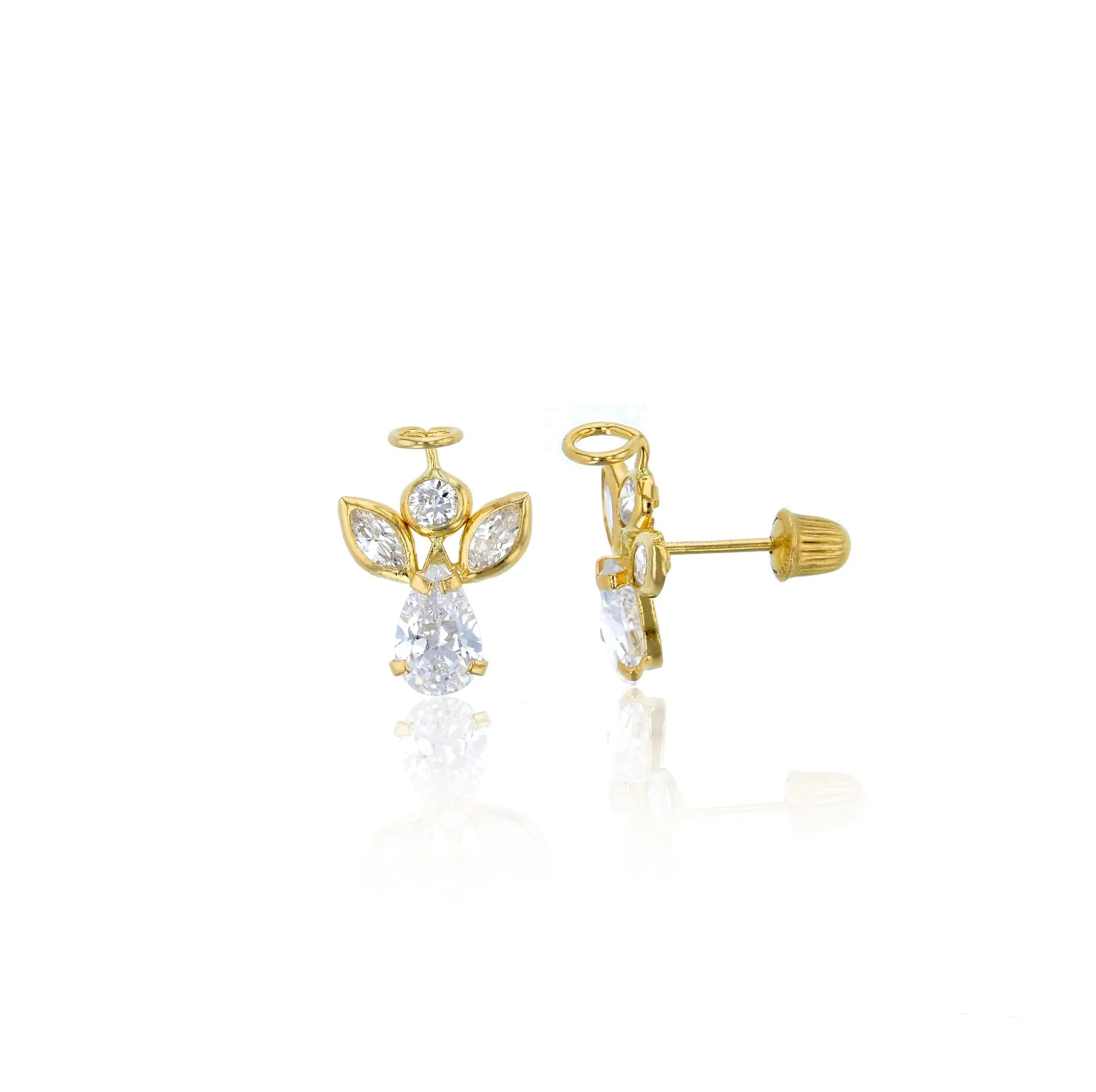 Angel Stud Earrings (14K)