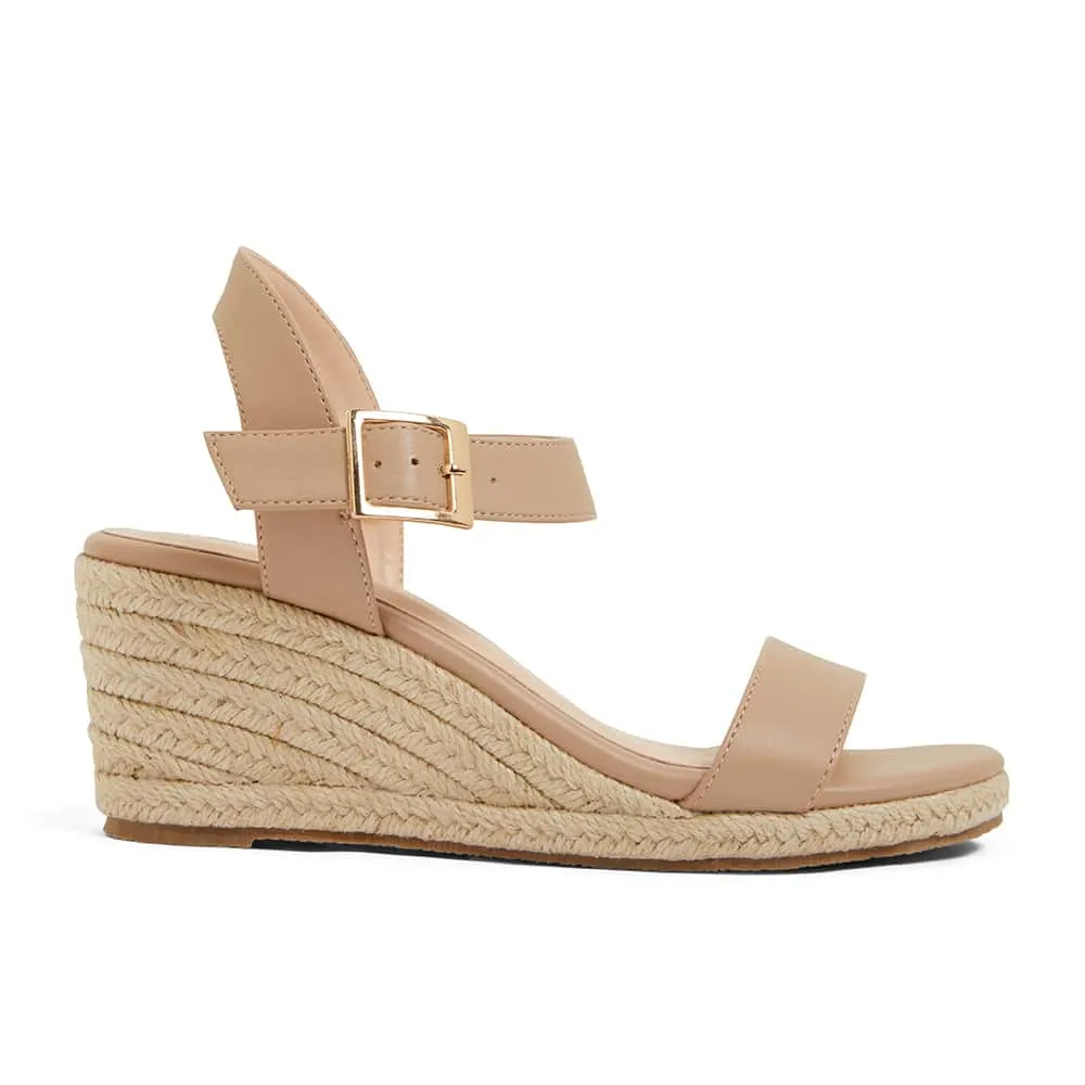 Annie Wedge in Blush Smooth