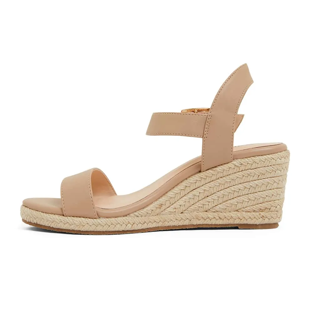 Annie Wedge in Blush Smooth