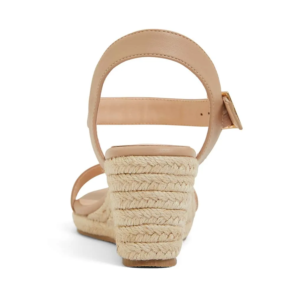 Annie Wedge in Blush Smooth