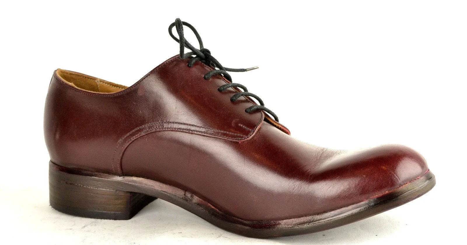 Asym Derby  |  Burgundy cordovan