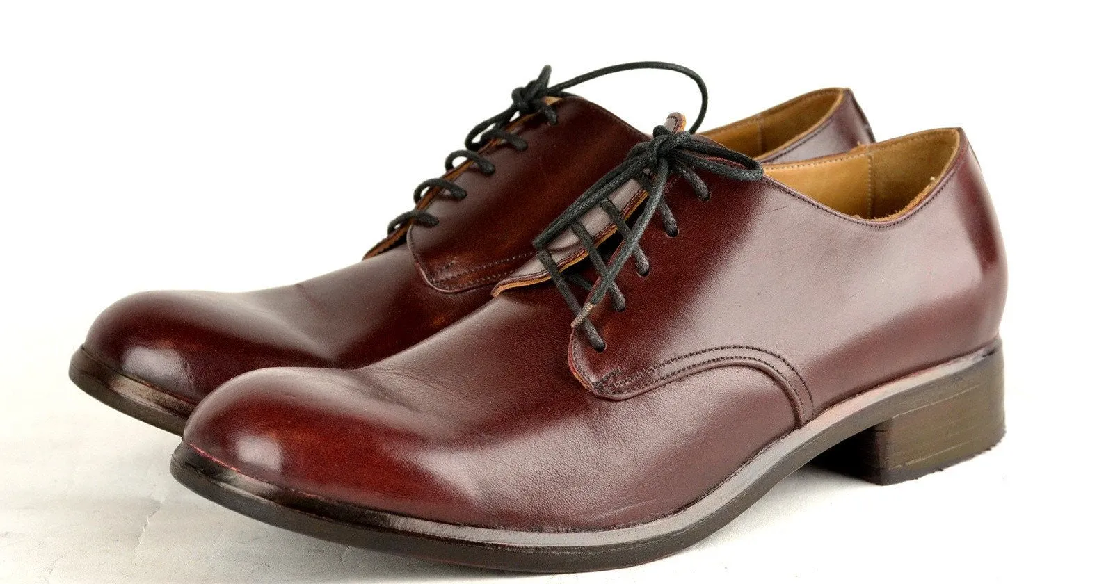 Asym Derby  |  Burgundy cordovan