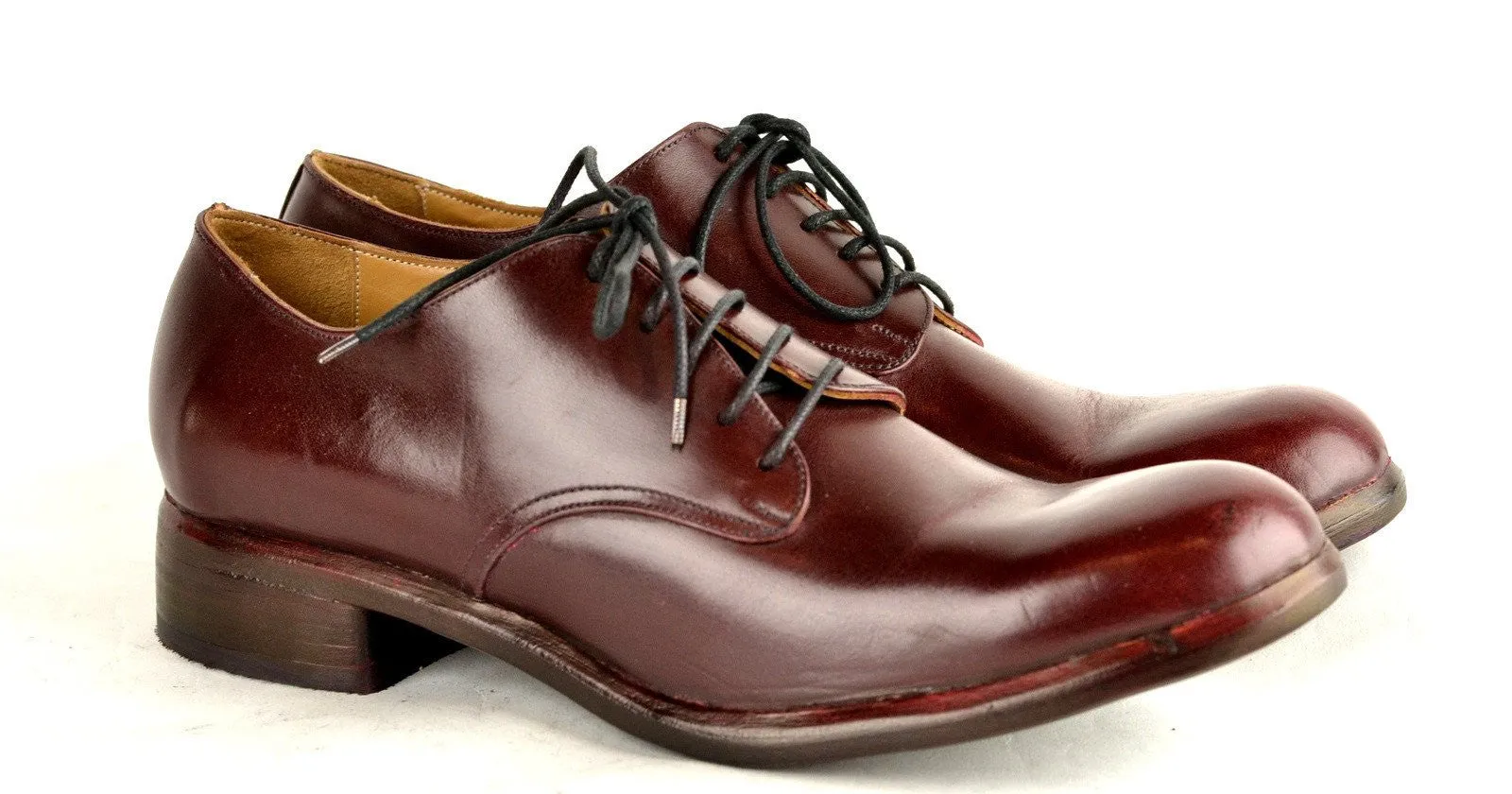 Asym Derby  |  Burgundy cordovan