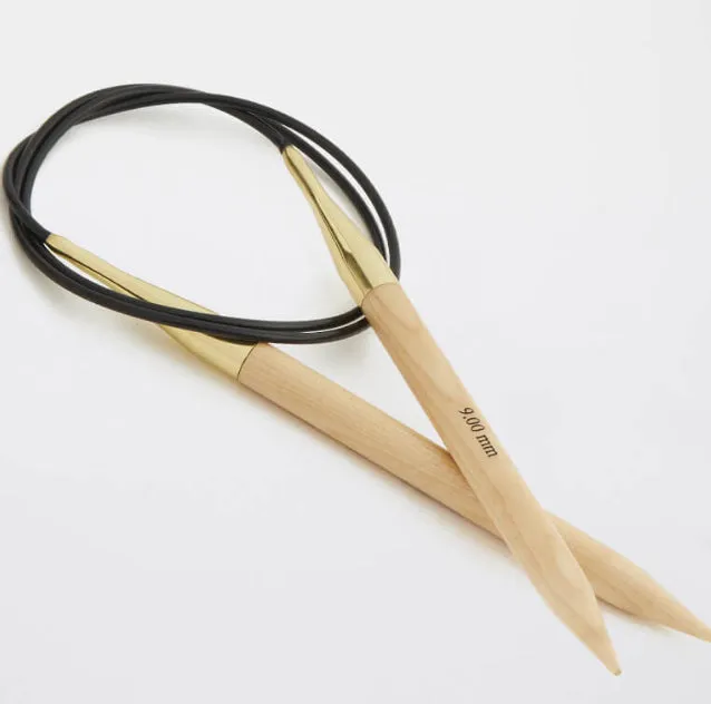 Basix Beech Circular Needles 40cm