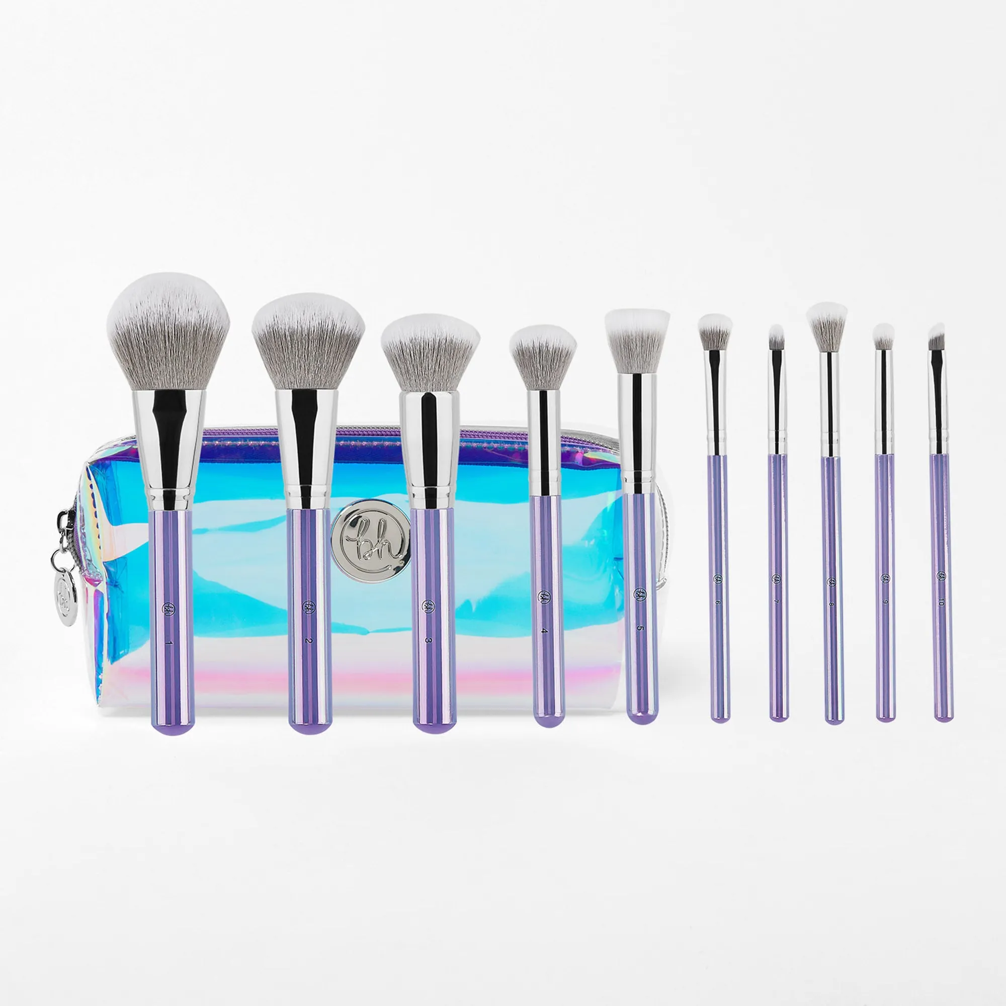 BH Cosmetics Hello Holo 10 Piece Brush Set