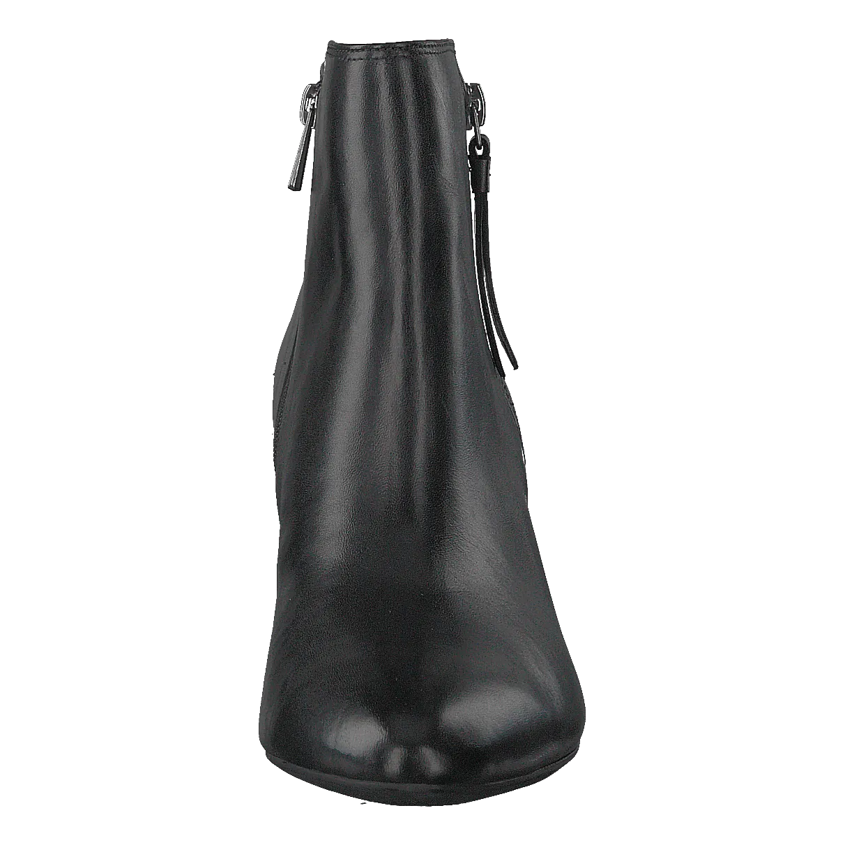 Calla Blossom Black Leather