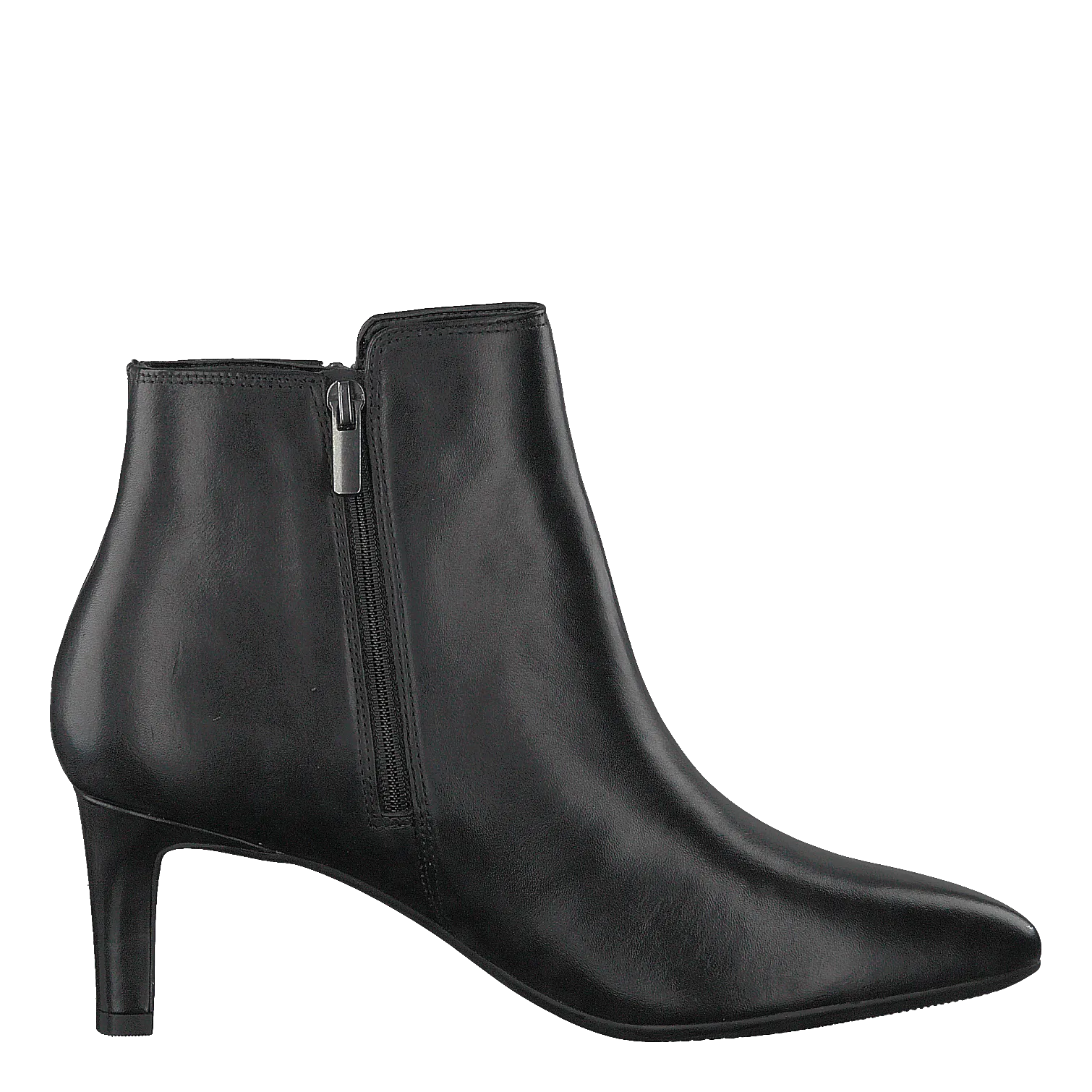 Calla Blossom Black Leather