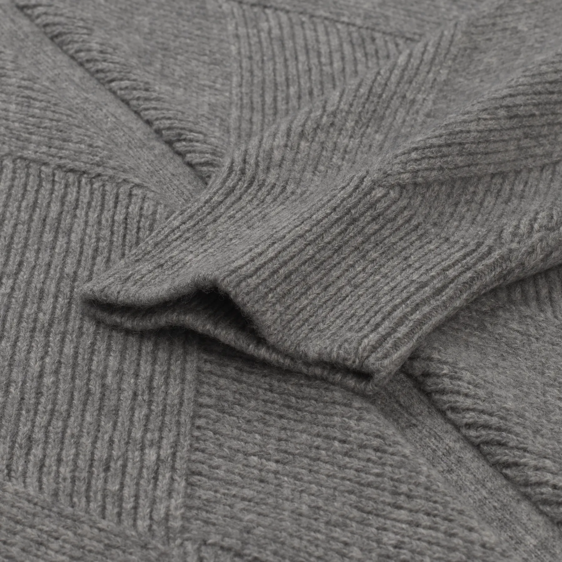 Cashmere Zip-Up Sweater