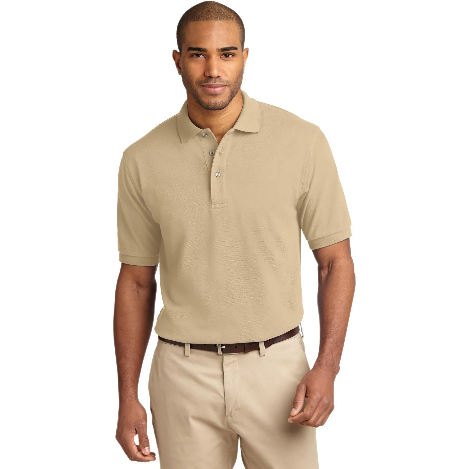 CLOSEOUT - Port Authority Heavyweight Cotton Pique Polo