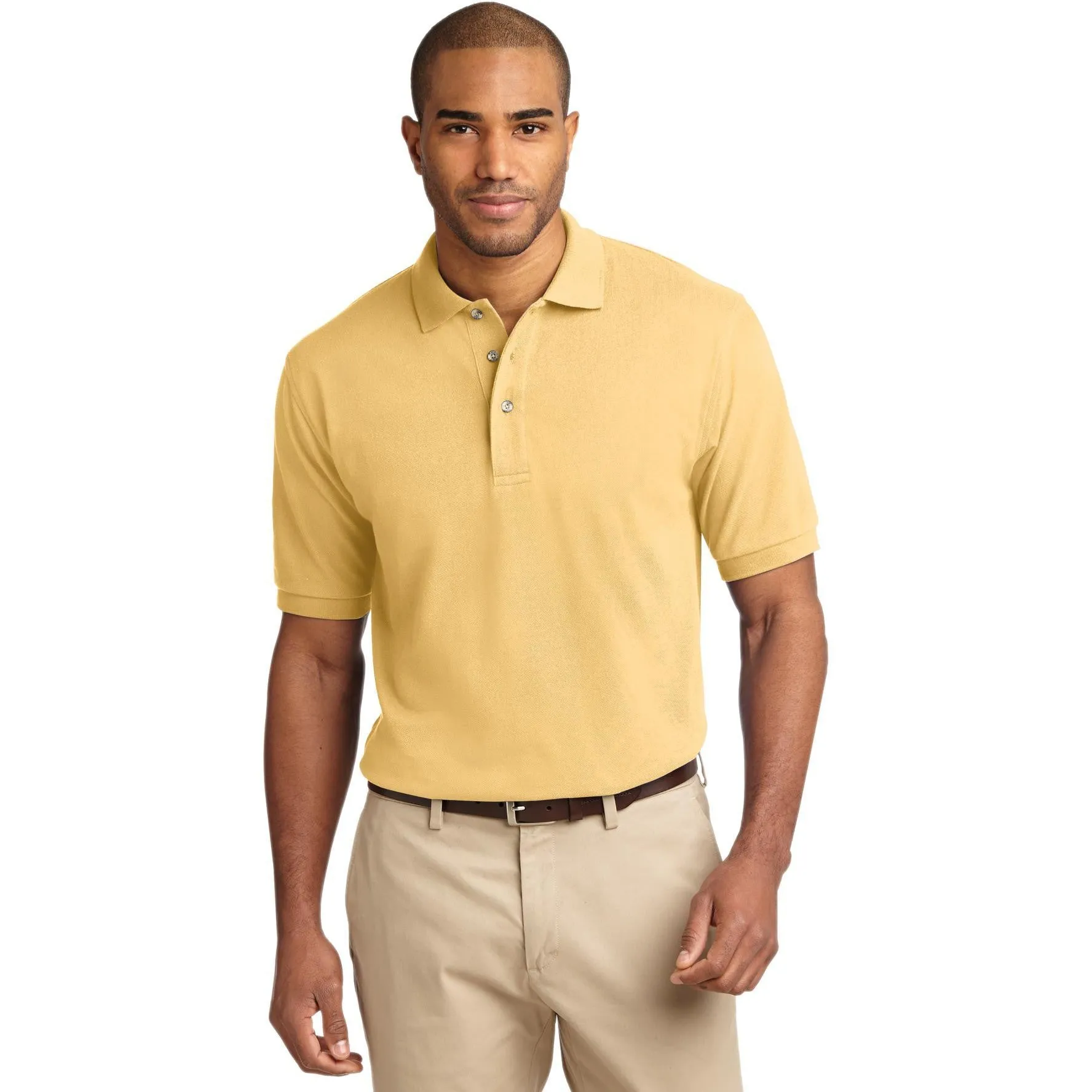 CLOSEOUT - Port Authority Heavyweight Cotton Pique Polo