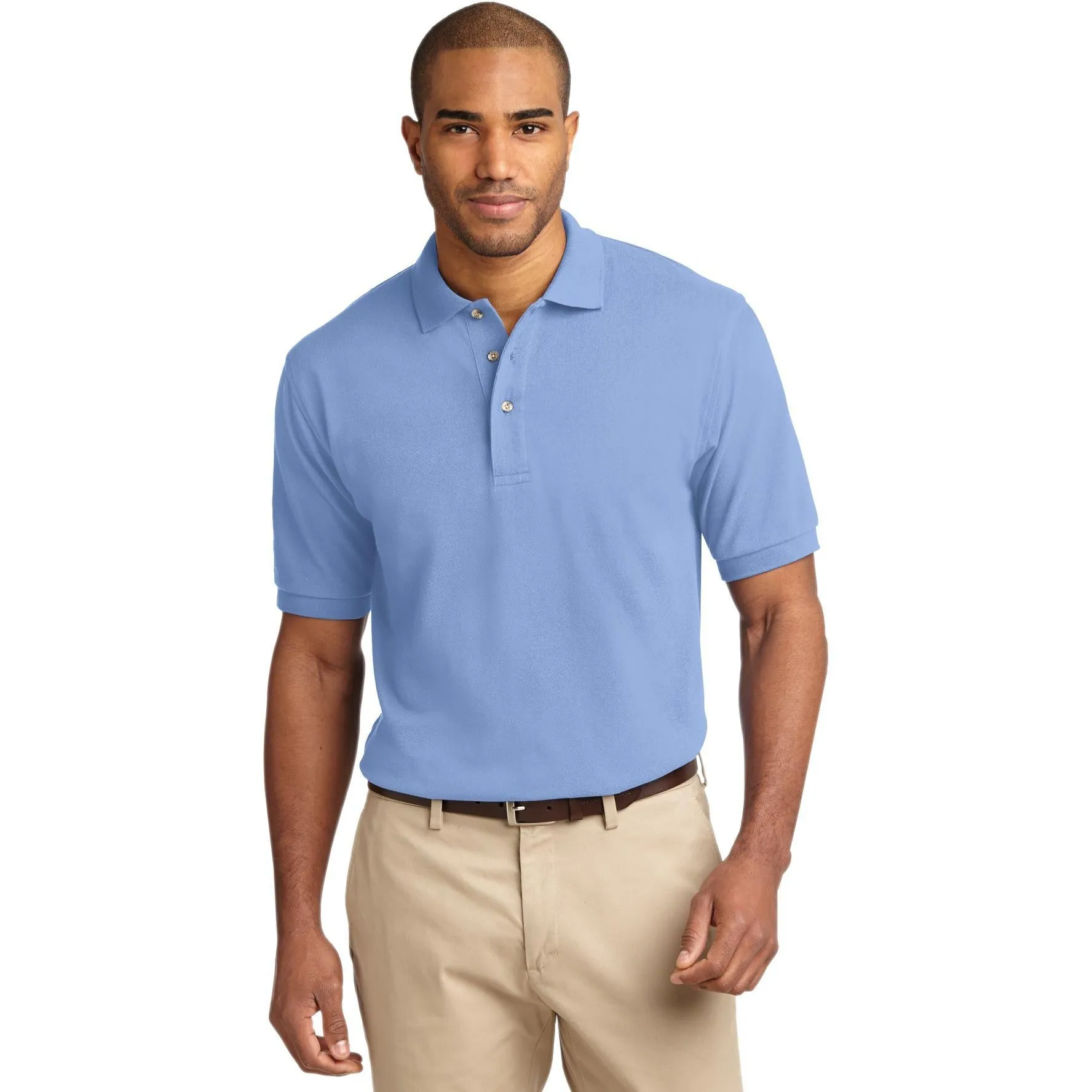 CLOSEOUT - Port Authority Heavyweight Cotton Pique Polo