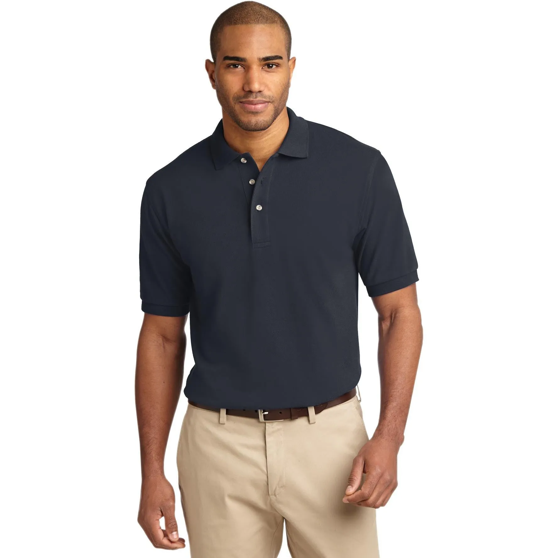 CLOSEOUT - Port Authority Heavyweight Cotton Pique Polo