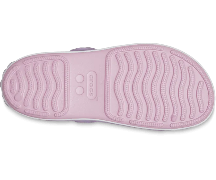 CROCS KID'S CROCBAND PINK CRUISER SANDAL