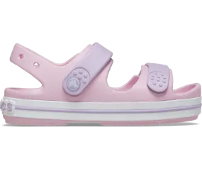 CROCS KID'S CROCBAND PINK CRUISER SANDAL