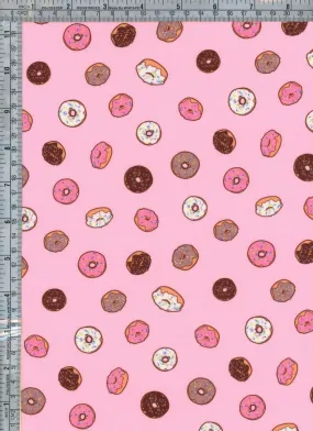 CUTE DONUT PRINTED ON DBP | DTY BRUSHED [FWD01-B211110B]