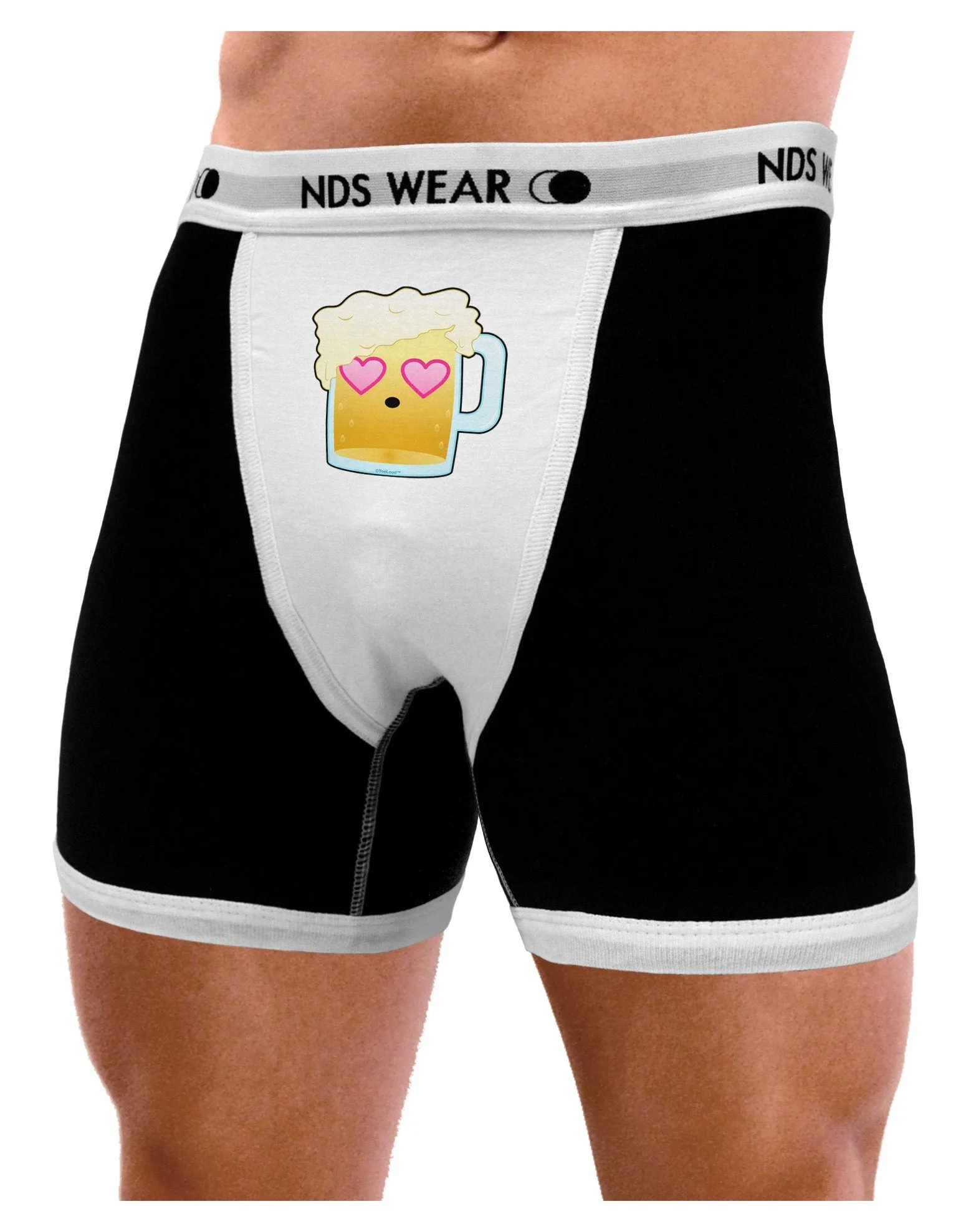 Cute Infatuated Beer Mens Boxer Brief Underwear by TooLoud