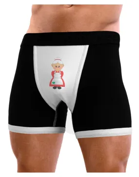 Cute Mrs Santa Claus Christmas Mens Boxer Brief Underwear