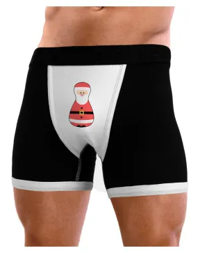 Cute Santa Matryoshka Nesting Doll - Christmas Mens Boxer Brief Underwear