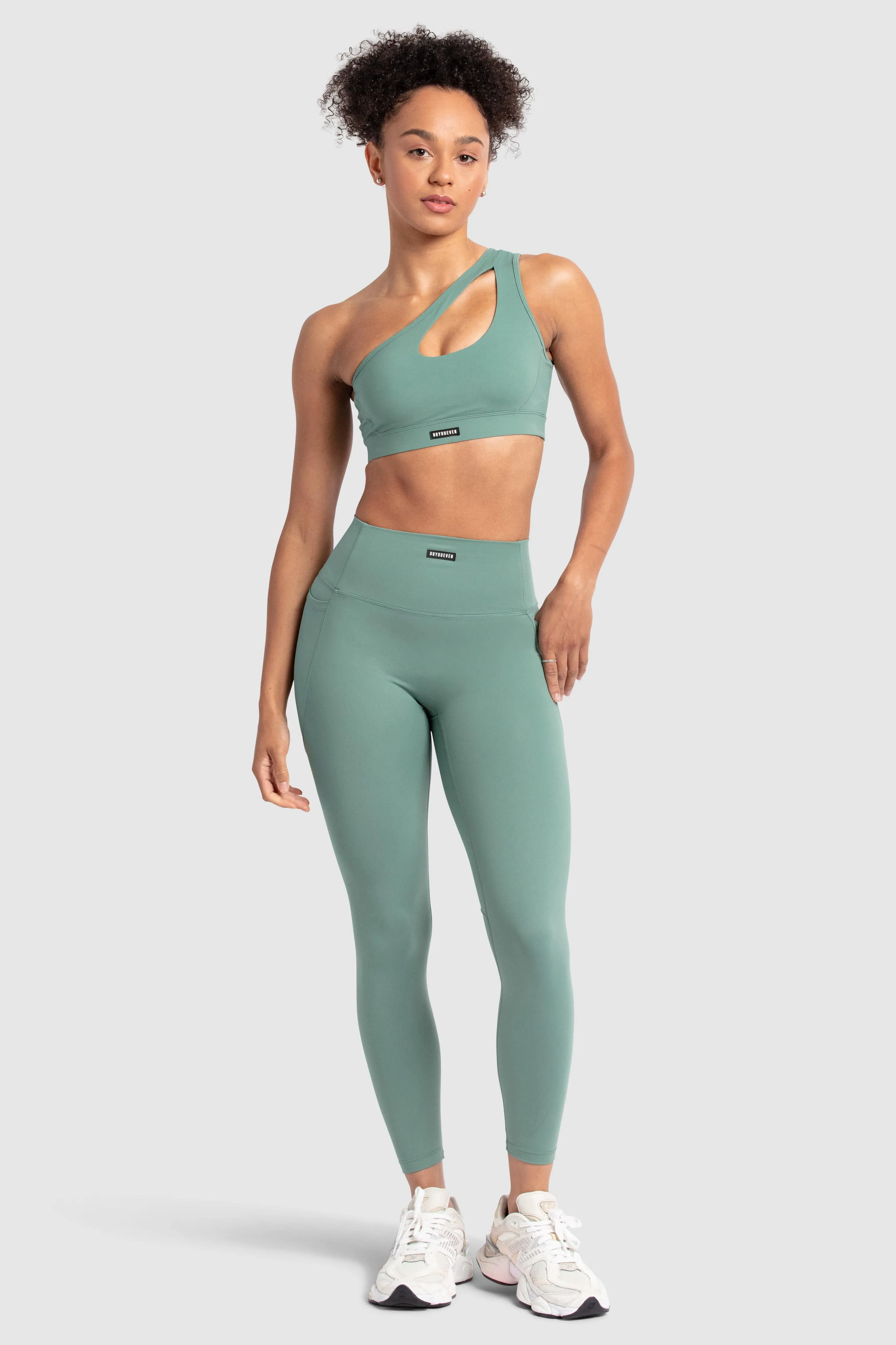 Desire Leggings - Dark Sage