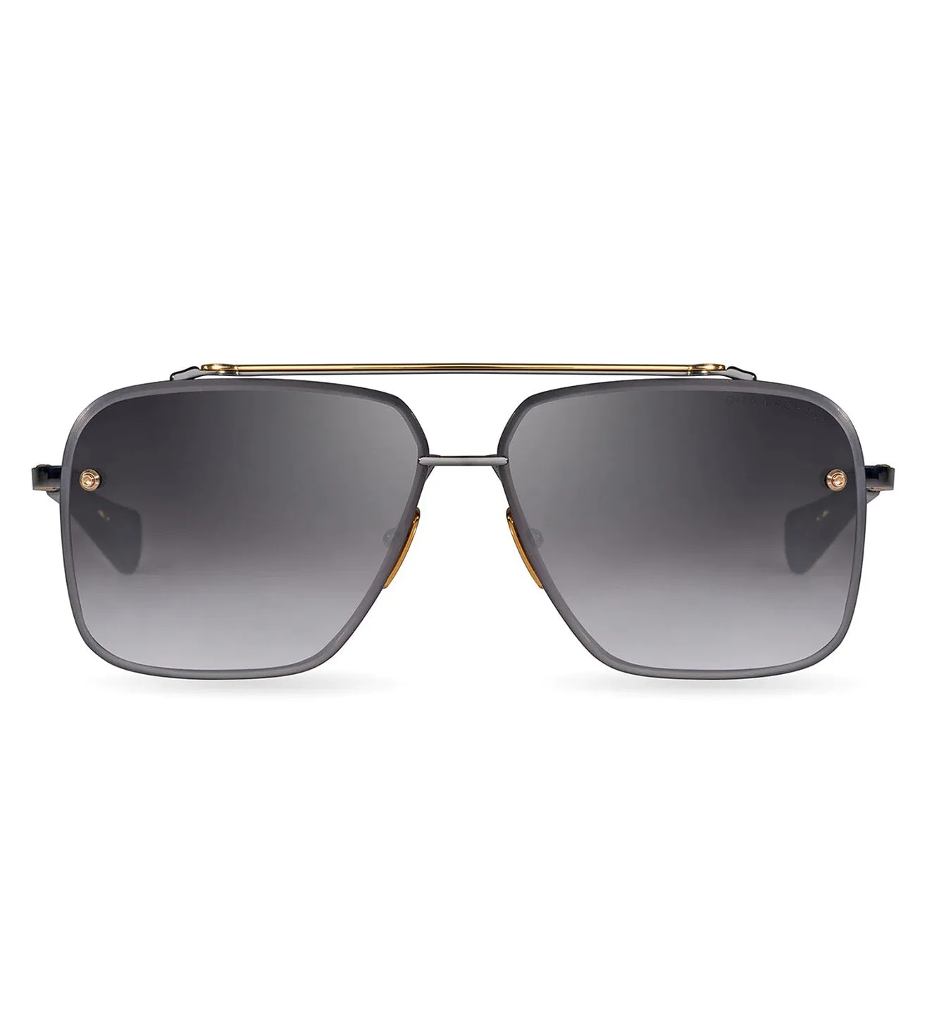 Dita Mach-Six Unisex Grey Aviator Sunglasses