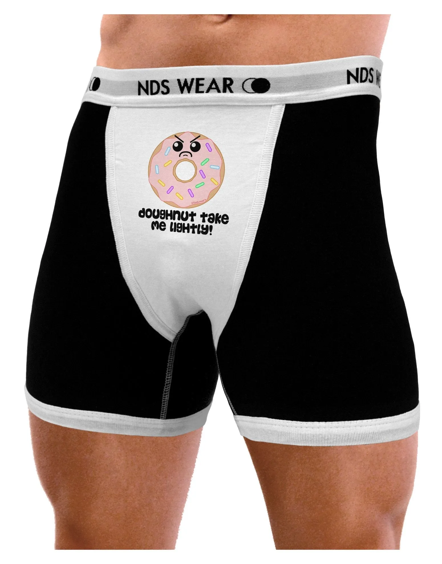 Doughnut - Doughnut Take Me Lightly Mens Boxer Brief Underwear by TooLoud