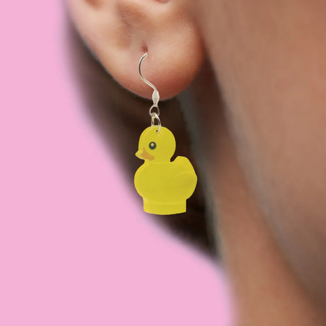 Duck Earrings - Laser Cut Acrylic