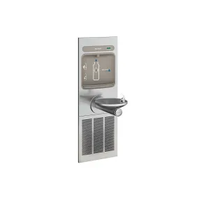 Elkay ezH2O Bottle Filling Station with Integral SwirlFlo Fountain, Refrigerated Non-Filtered Refrigerated Stainless EZWS-ERPBM8K