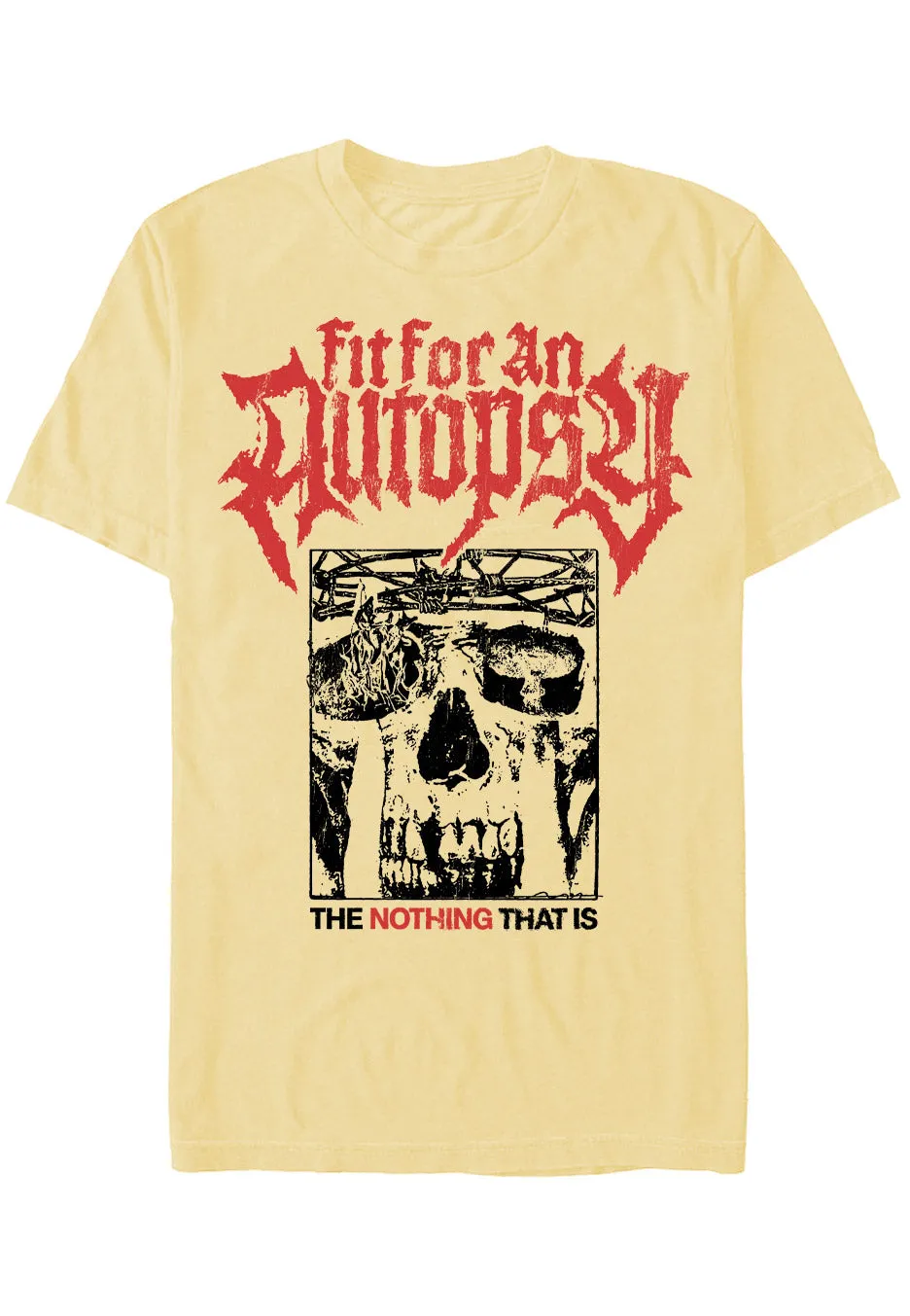 Fit For An Autopsy - Halo Yellow Haze - T-Shirt