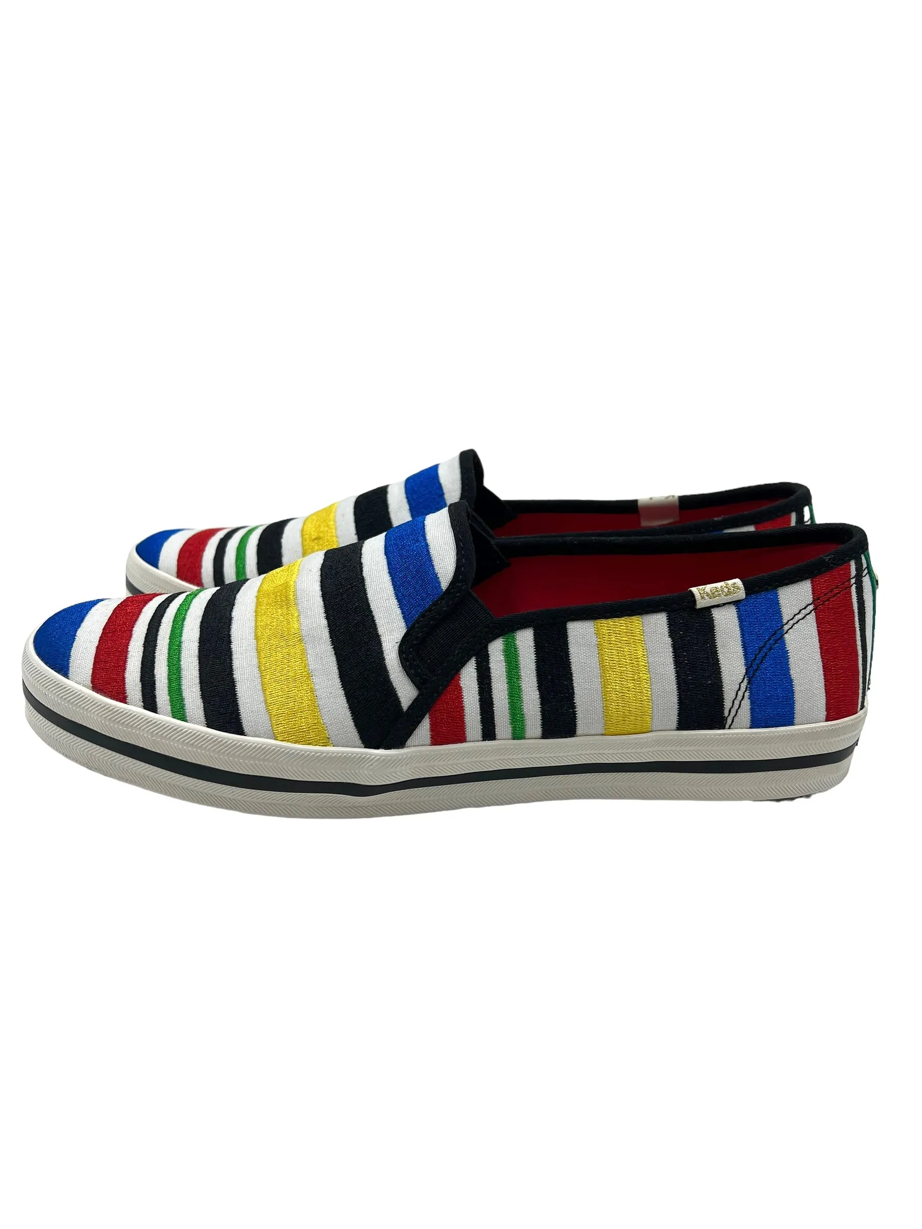 Keds x Kate Spade Stripe Size 10 Slip On Sneakers